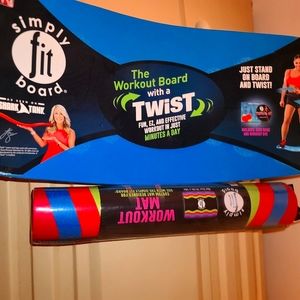 Workout Board and mat